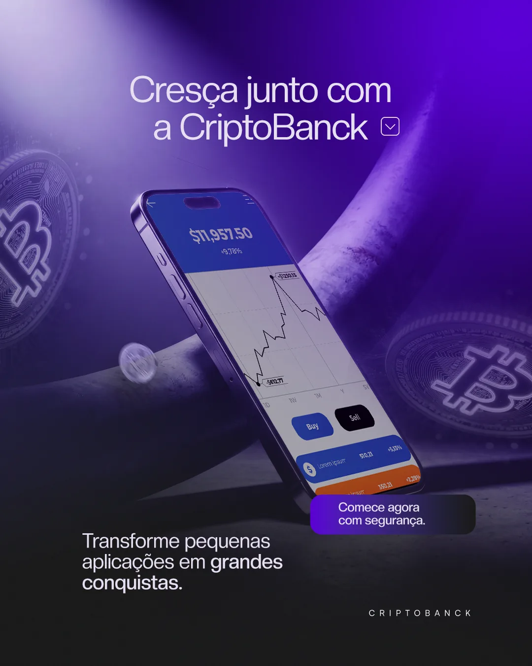 Social Media CriptoBanck — peça 6
